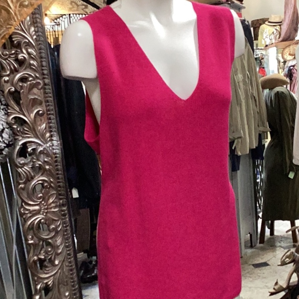 Lauren Ralph Lauren Fuchsia Tank Top fabulous